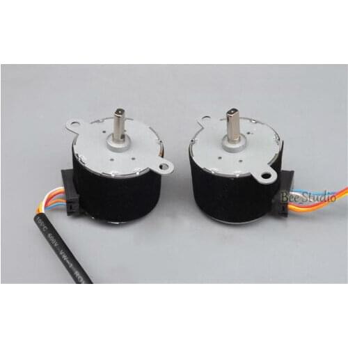 2PCS 35MM 35BY412 Full Metal Gear Stepper Motor DC 12V 2-Phase 4-Wire Stepping Motor Reduction ratio 1:42.5