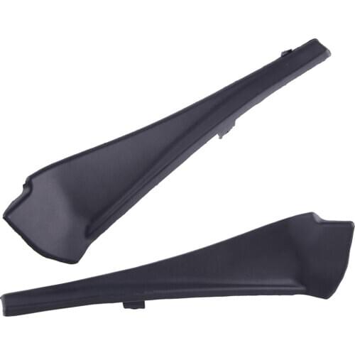 1Pair Front Windshield Wiper Side Cowl Extension Trim Fender Cover ABS Fit for Nissan Rogue 2014 2015 2016 2017 2018 2019 2020