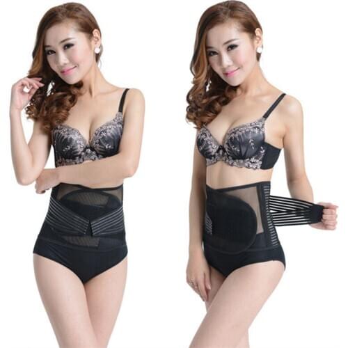 Ultra thin breathable belt curvature of steel belt Strengthen wire stretching belt Waist Back Anti-fatigue Pain Disease Relief