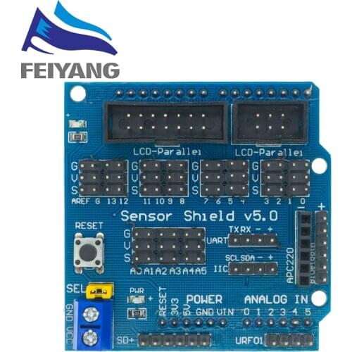 V5.0 Sensor Shield expansion board for arduino electronic building blocks robot accessories Sensor Shield V5 expansion board