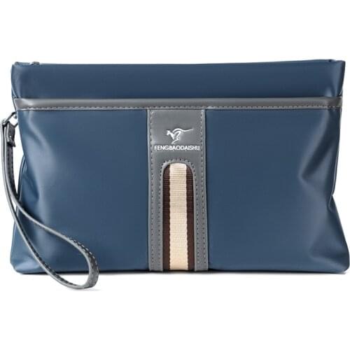 High Quality Leather Waterproof Solid Color Designer Handbags Wallet Mens Bags Sacoche Homme Luxury Brand Bag Bolso Hombre