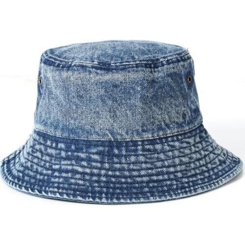 Outdoor Women Casual Solid Cotton Floppy Bucket Hats Panama Fisherman Hat Caps Foldable Men Sunscreen Gorros