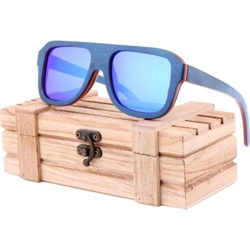 Bamboo Wood Handmade Glasses Women, Mens UV400 Sunshade Sunglasses, Polarized Males Driving Eyewear 2021