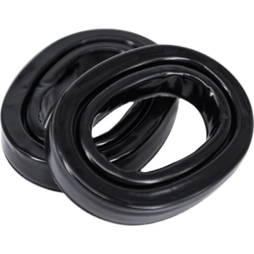 1 Pair Black FCS Replacement Earmuff for AMP Communication Tactical Headset Earseal Hygiene Kit Upgraded Gel Ear Pads