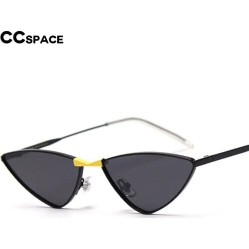 49268 Cat Eye Retro Polarized Triangle Sunglasses Men Women Fashion Shades UV400 Vintage Glasses