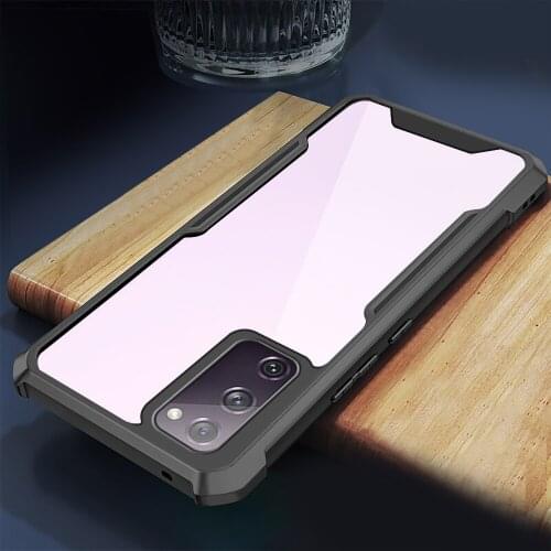 Acrylic TPU Bumper Armor Shockproof Phone Covers For Samsung note20ultra Note 20 ultra 20ultra note20ultra note20 Case Coque