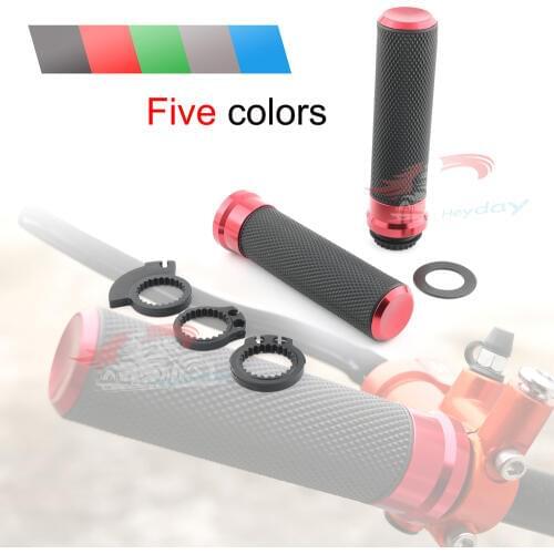 7/8" 22mm Aluminum Motorcycle Handle Grip Hand Grips FOR Ducati Scrambler /Cafe Racer/Desert Sled 999/749 S4RS MS4/MS4R