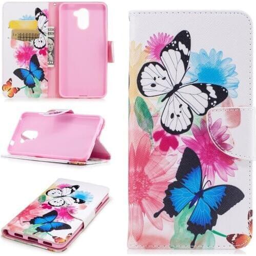 Wallet Case for coque Huawei Y7 Prime Case Cover for fundas Huawei Y7 Cover Case Etui Fundas Telefoon Hoesjes 5.5 inch
