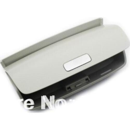 Sunglass Holder With Aluminium Open Button Grey For Volkswagen VW Golf Jetta MK5 / Golf MK6