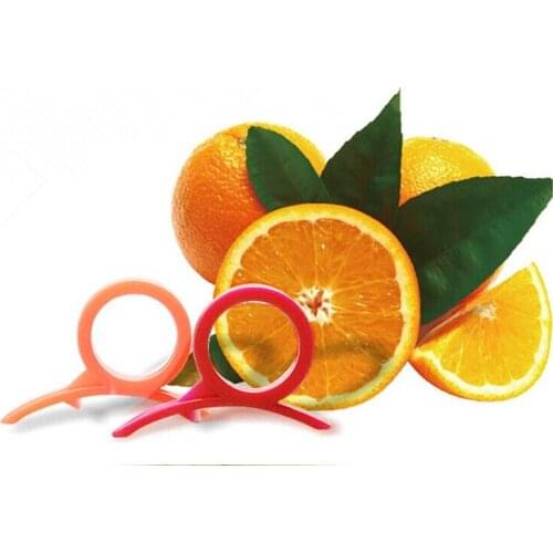 1pcs Citrus Parer Peeler Orange Lemon Lime Peeler Remover - Kitchen Tools Orange Opening Device Orange Stripper 5[N1039]