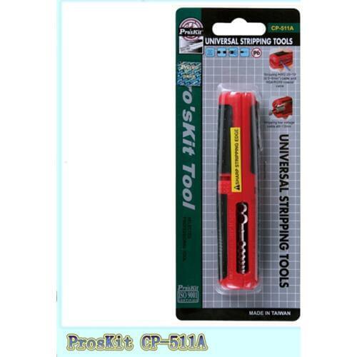 Brand ProsKit CP-511A Wire Stripper, Multifunctional Cutting Tool Universal Stripping Tool (0.5/1.0/2.5/4/6mm)