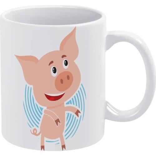Pig Mug Cool Ceramic Mug Cappuccino Creative Cups