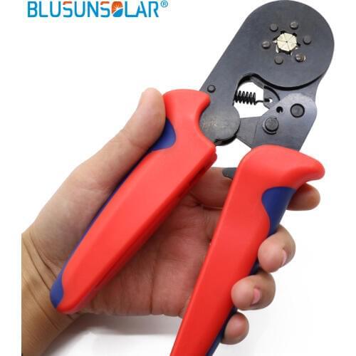 Hot selling HSC8 6-6 Mini-type Self-adjustable Crimping Plier,0.25-6.0mm2(24-10 AWG) Terminals Crimping Tools