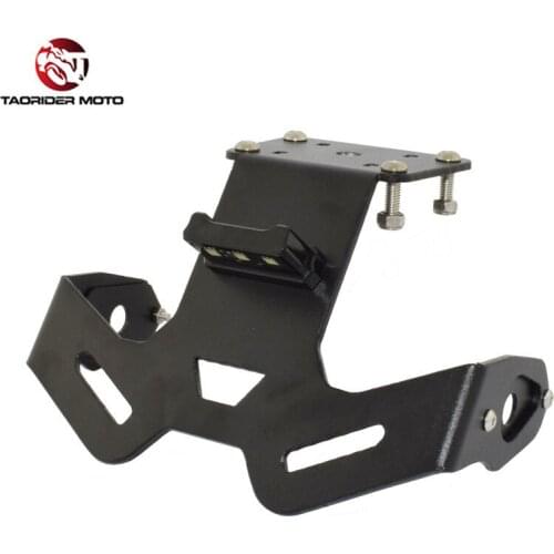 License Plate Holder Bracket Kit For Yamaha MT-15 MT15 2018 2019 2020 2021 Tail Tidy Fender Eliminator with LED Light