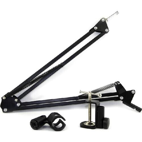 2021 New Mic Arm Stand Microphone Suspension Boom Scissor Holder For Studio Broadcast PN