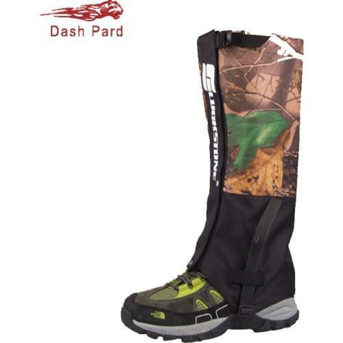 Outdoor hiking walking climbing hunting snow pants sleeves waterproof ski leggings windproof skiingleg hunting pants cover F346