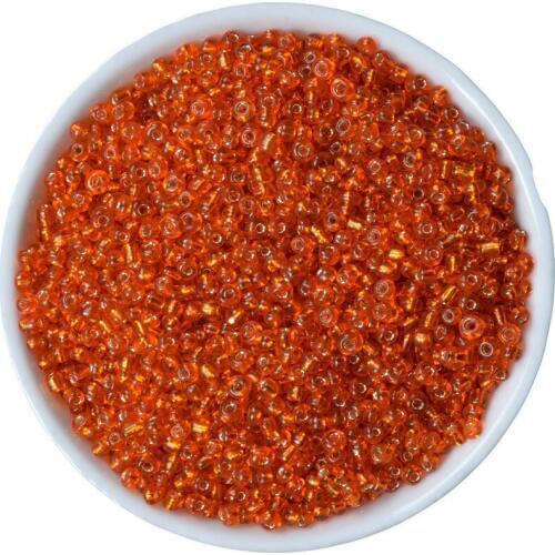 2mm 1000 Pcs Orange Red Color Czech Glass Seed Spacer Beads For Jewelry Making DIY Pick 35Colors
