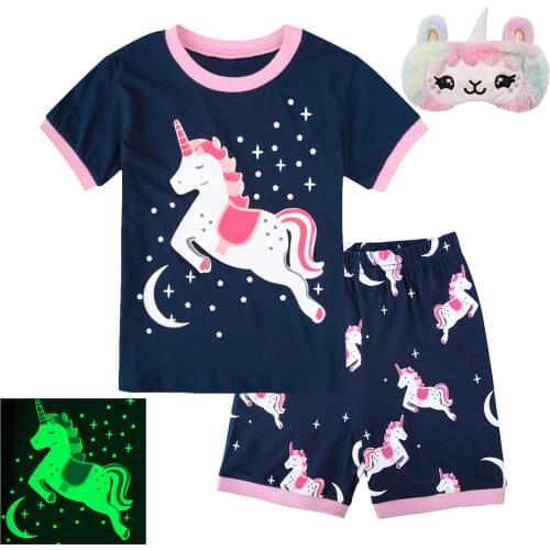 A&J DESIGN Summer Pajamas For Girls