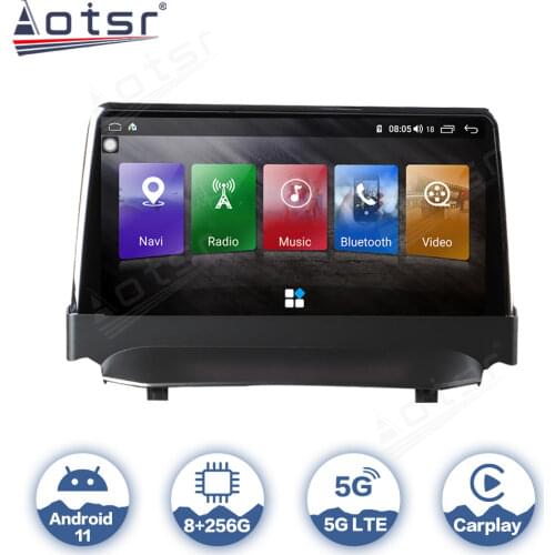 For Ford Fiesta 2009 - 2016 Android Radio Car Auto Multimedia Video Player Stereo GPS Navigation IPS Screen Carplay AutoRadio