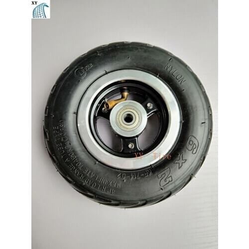 Free shipping 6X2 tyre 6 Inch Scooter Tire & Inner Tube Set Electric Scooter Wheel Chair Truck Electric Scooter F0 Pneumatic