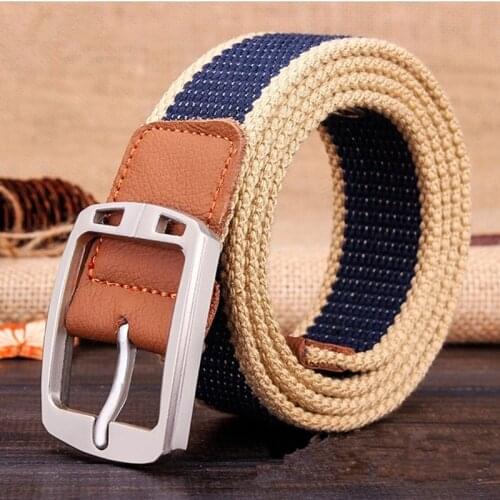 Men Women Casual Knitted Belt Woven Canvas Expandable Braided Stretch Belts Plain Webbing Strap Waistband Girdle Ribbon