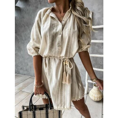 Dunayskiy Summer Dresses With Buttons