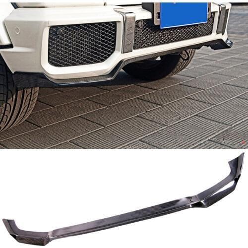 Carbon fiber Front Bumper Lip Fit For Benz W463 G63 G65