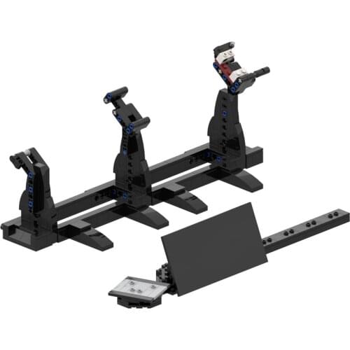 MOC Star Destroyer Display Stand Building Block Kit For Space Tantive IV Warship 75244 Bracket Bricks Aircraft Support Model Toy