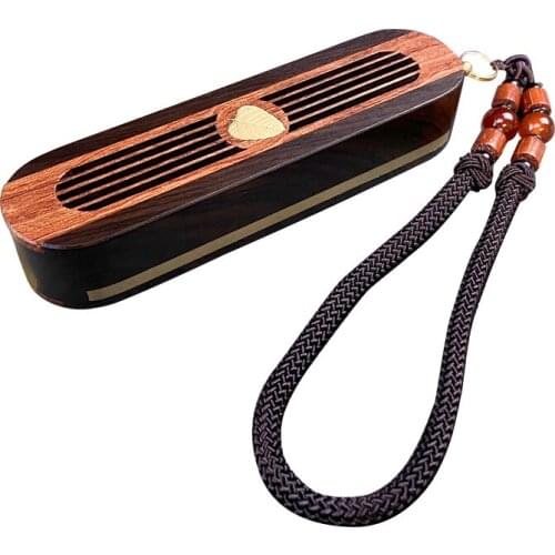 Ebony Incense Burner Easy To Carry And Travel Double-Layer Incense Box Household Indoor