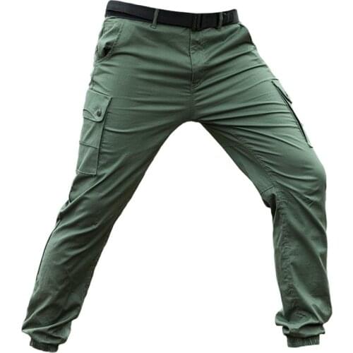 Men Tactical Clothing Military Pants Army Combat Cotton Jogger Pants Streetwear Black Trousers Casual Style Dropshipping