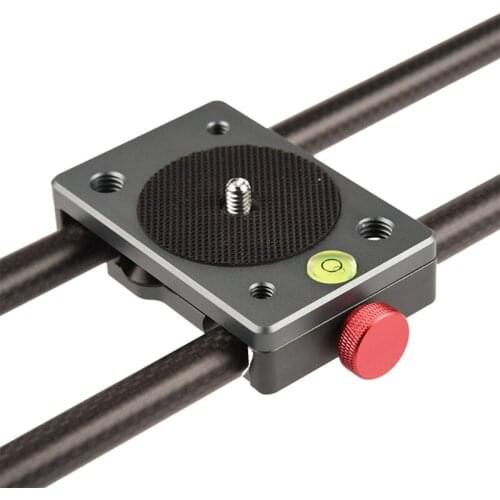 16 Inch/40cm Mini Table Top Video Camera Slider Carbon Fiber Rail Rods Up to 11