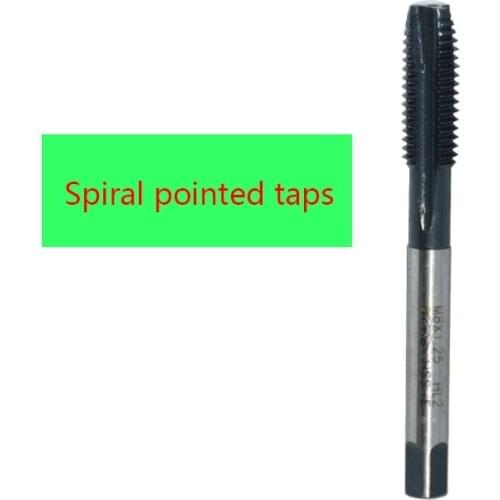 HSS-E M2 M3 M4 M5 M8 M10 M12 screw tap Japan HTD Spiral pointed taps machine tap metric through hole process