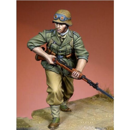 New Unassembled 1/24 75mm ancient man 1942 (WITHOUT BASE ) Resin Kit DIY Toys Unpainted resin model