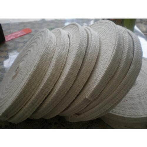 Flat Cotton Kerosene Oil Lamp Wick Wide 1.25cm, 1M Long