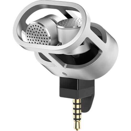 Portable Phone Studio Interview Microphone STM10 Mini Singing Recording Microphone for Huawei for Samsung Universal Smartphones