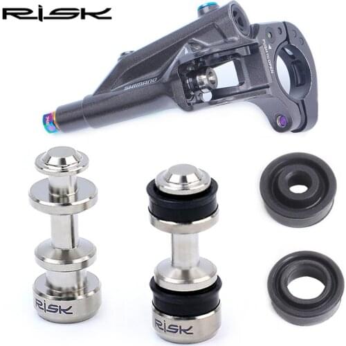 RISK Titanium MTB Bike Bicycle Brake Lever Piston For Shimano XT M8000 M7000 SLX M785 Disc Brake Piston Rod Repair Cycling Part