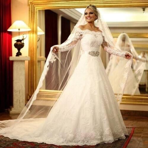 Veu de Noiva Long 3 Meters Wedding Veil with Comb Cathedral Bridal Veil White Ivory Veil Velos de Novia