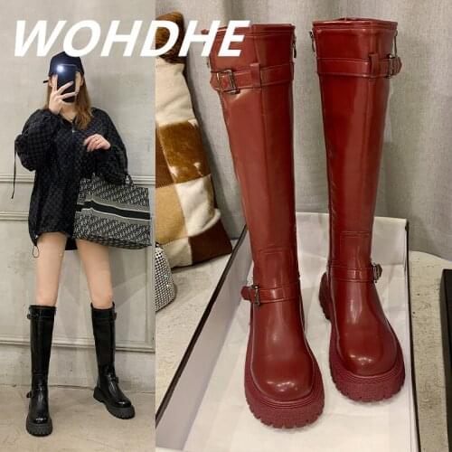 Wohdhe Women's High Boots