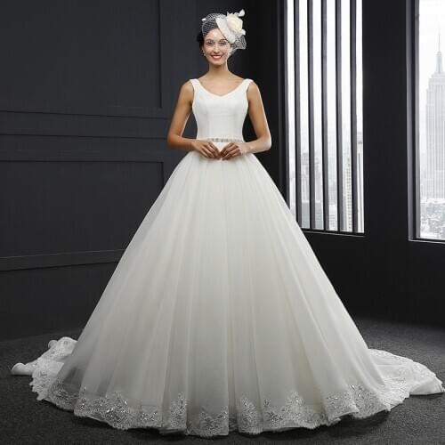 SL-3012 wedding dress vestido de noiva fiesta de boda brautkleid wesele ever pretty muslim 2020 a line longue alta calidad