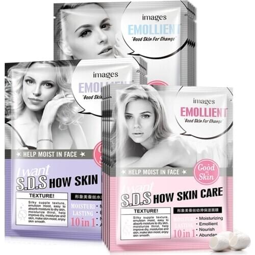 1 Sheet Baby Muscle Moisturizing Hidden Mask Soft Pink Whitening Skin Mask Masque Apaisant Hydratant Facial Mask OEM ODM