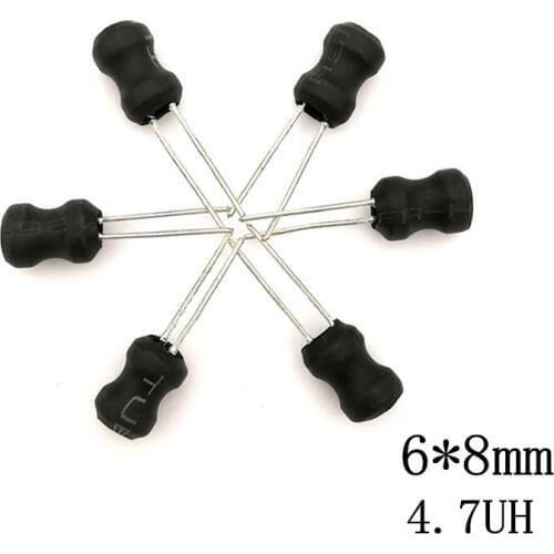 20pcs/lot Power Inductor DIP 6*8mm 4.7UH 0608 Power Inductor