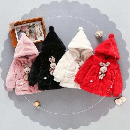 2021 Newborn Baby Girl Clothes Fashion Light Jacket Christmes Coat Hooded Solid Jacket For Girls New Childrens Jacket 1-4 Years
