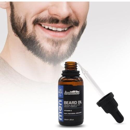 30ml Beard Oil Non-irritating Nourishing Hair Care Effective Growth Beard Oil for Home