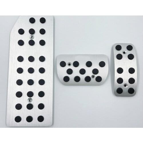 Car Accessories For SUZUKI VITARA MT/AT Accelerator Brake Foot Rest pedal pad,Automatic/Manual Fuel Gas Plates Pads