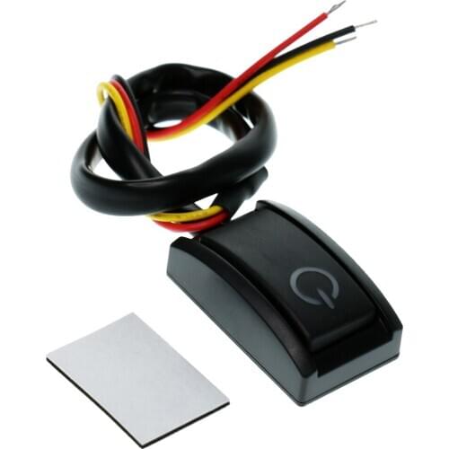DC 12V 200 MA 2.4 W On / Off Push Button Switch For Cars Cars