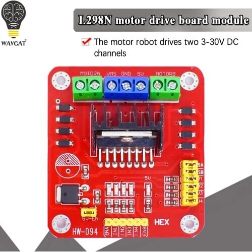 L298N DC Motor Driver Module Stepper Motor Dual H Bridge Max 20W 2A / Bridge For Arduino