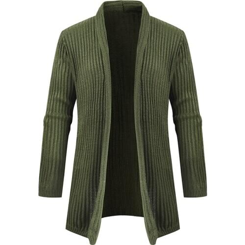 2020 Men Sweaters Cardigan Long Sleeve Shirt Knitted Fashion Male Spring Autumn Brand Coat Homme Sweaters Casual Slim