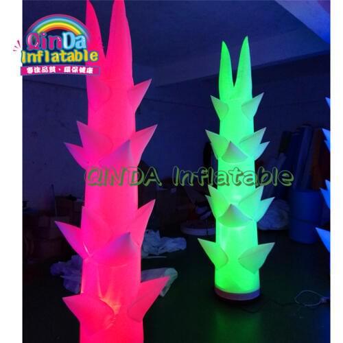 New Advertising Party Color Change Advertising led light inflatable pillar/ inflatable bamboo column / inflatable tube