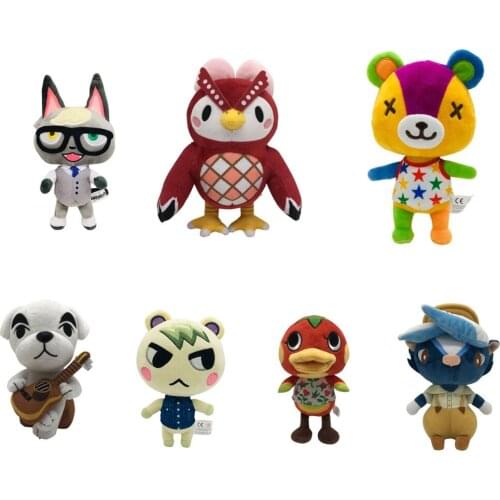 Animal Crossing Plush Doll Toy New Horizons Game Animal Crossing Amiibo marshal Plush Toy Gift for children Kids Plush toy