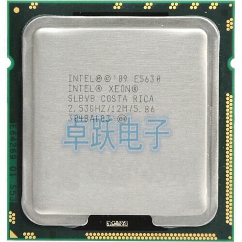 Intel Xeon E5630 Processor 2.53GHz 12MB Cache 5.86GT/s/LGA1366/Quad Core/CPU (working 100% Free Shipping)